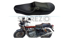 Royal Enfield GT Continental and Interceptor 650cc Black Color Dual Seat